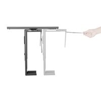 Miniatura 6 de SOPORTE CPU EQUIP 650892 PARA INSTALACION BAJO MESA GIRATORIO 360§ ACERO COLOR NEGRO MAX. 10KGS