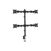 Miniatura 1 de SOPORTE TV PARED 4 PANTALLAS 13"-27" EQUIP 650117 INCLINABLE/GIRATORIO