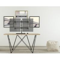 Miniatura 5 de SOPORTE TV PARED 4 PANTALLAS 13"-27" EQUIP 650117 INCLINABLE/GIRATORIO