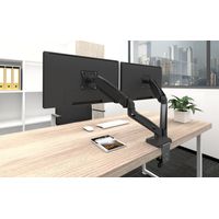 Miniatura 10 de SOPORTE PANTALLA PARA MESA 13"-27" 2 BRAZO INCLINABLES PARA 2 MONITOR VESA HASTA 6.5KG
