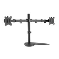 Miniatura 2 de SOPORTE PANTALLA SOBREMESA 13"-32" DOBLE BRAZO SOPORTA 2 MONITORES VESA STANDARD HASTA 8KG
