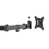 Miniatura 4 de SOPORTE PANTALLA SOBREMESA 17"-32" DOBLE BRAZO ARTICULADO SOPORTA 4 MONITORES VESA STANDARD HASTA 9KG