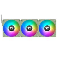 Miniatura 3 de VENTILADOR INV MAGNETICO CAJA THERMALTAKE CT120 EX ARGB 3XVENT VERDE MATCHA