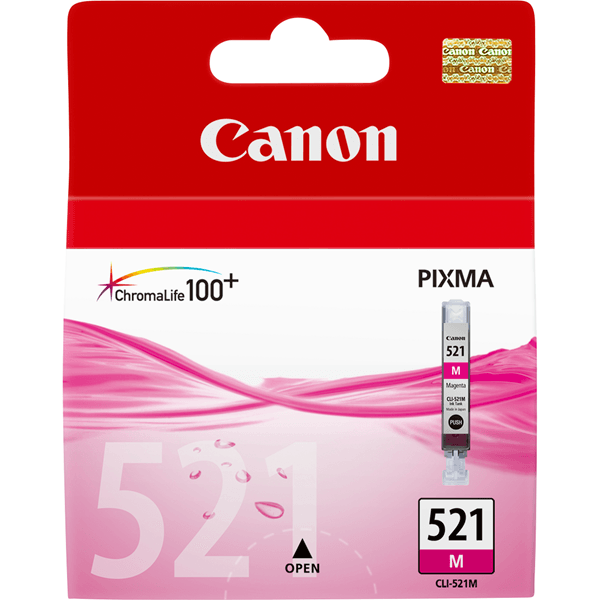 cartucho canon magenta cli-521m