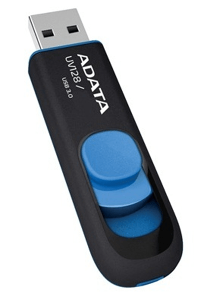 MEMORIA 32GB ADATA 3.0 UV128 NEGRA / AZUL