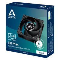 Miniatura 7 de VENTILADOR 8CM ARCTIC P8 MAX NEGRO