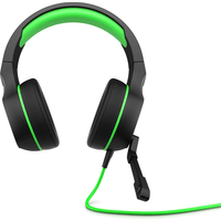 Miniatura 1 de HEADSET HP PAVILION 400 GAMING CONEXION JACK 3.5MM MICROCOFONO ORIENTABLE COLOR NEGRO Y VERDE