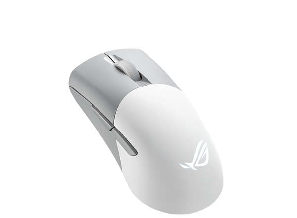 raton asus rog keris wireless aimpoint white (blanco)