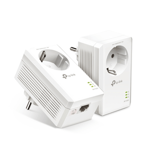 KIT 2 ADAPTADOR DE HOMEPLUG 1000MBPS TP-LINK TL-PA7017PKIT AV1000