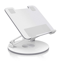 SOPORTE SOBREMESA AISENS AJUSTABLE GIRATORIO PORTATIL/TABLET 7"-13" PLATA