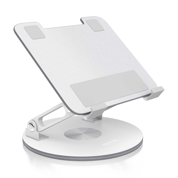 SOPORTE SOBREMESA AISENS AJUSTABLE GIRATORIO PORTATIL/TABLET 7"-13" PLATA