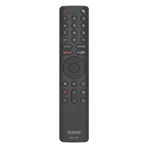 MANDO TV SAVIO RC-17 COMPATIBLE XIAOMI SMART TV/TV BOX