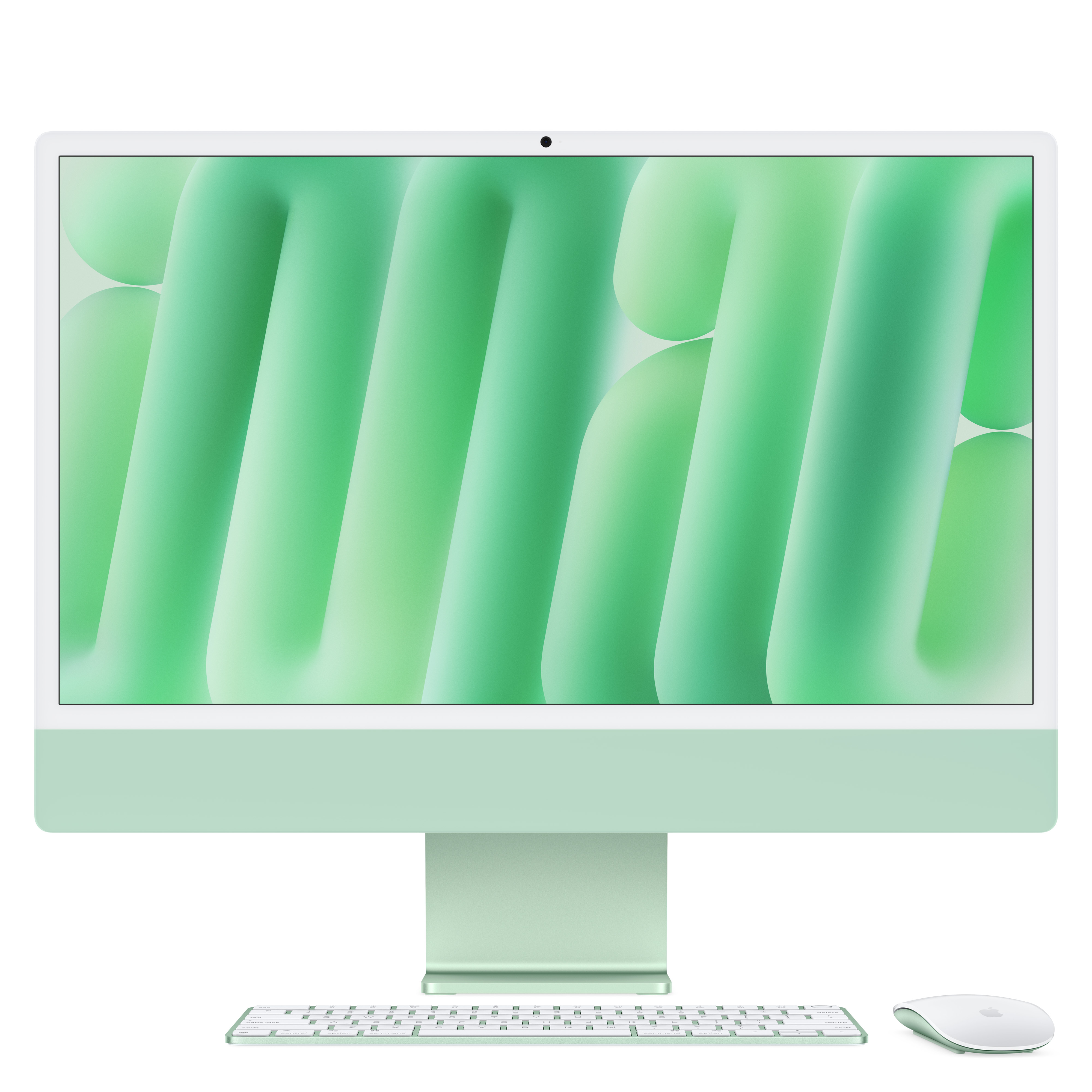 24-inch iMac with Retina 4.5K display: Apple M4 chip with 10-core CPU and 10-core GPU 16GB 512GB SSD - Silver