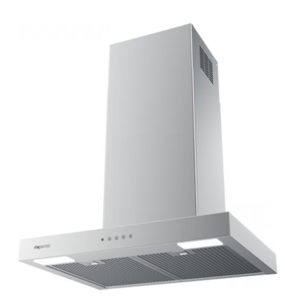 CAMPANA CHIMENEA MEPAMSA STILO NEO 70 X ANCHO 70 CM INOX