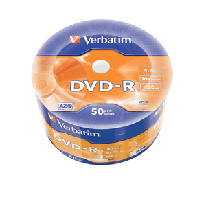 DVD-R AZO 4.7GB 16X MATT SILVER 50U