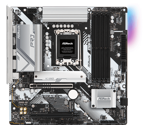 asrock intel  b760m pro rs lga 1700