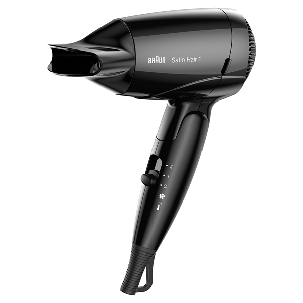 SECADOR DE PELO IONICO BRAUN SATIN HAIR 1 HD130 1200W 2 VELOCIDADES PLEGABLE