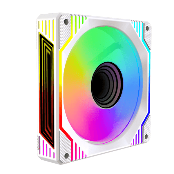 Keep Out Ventilador Caja XFC-120DRMW White 5V ARGB