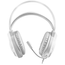 HEADSET MARS GAMING MH124 FRGB JACK 3.5mm ALIMENTACION USB CONTROL VOLUMEN COLOR BLANCO