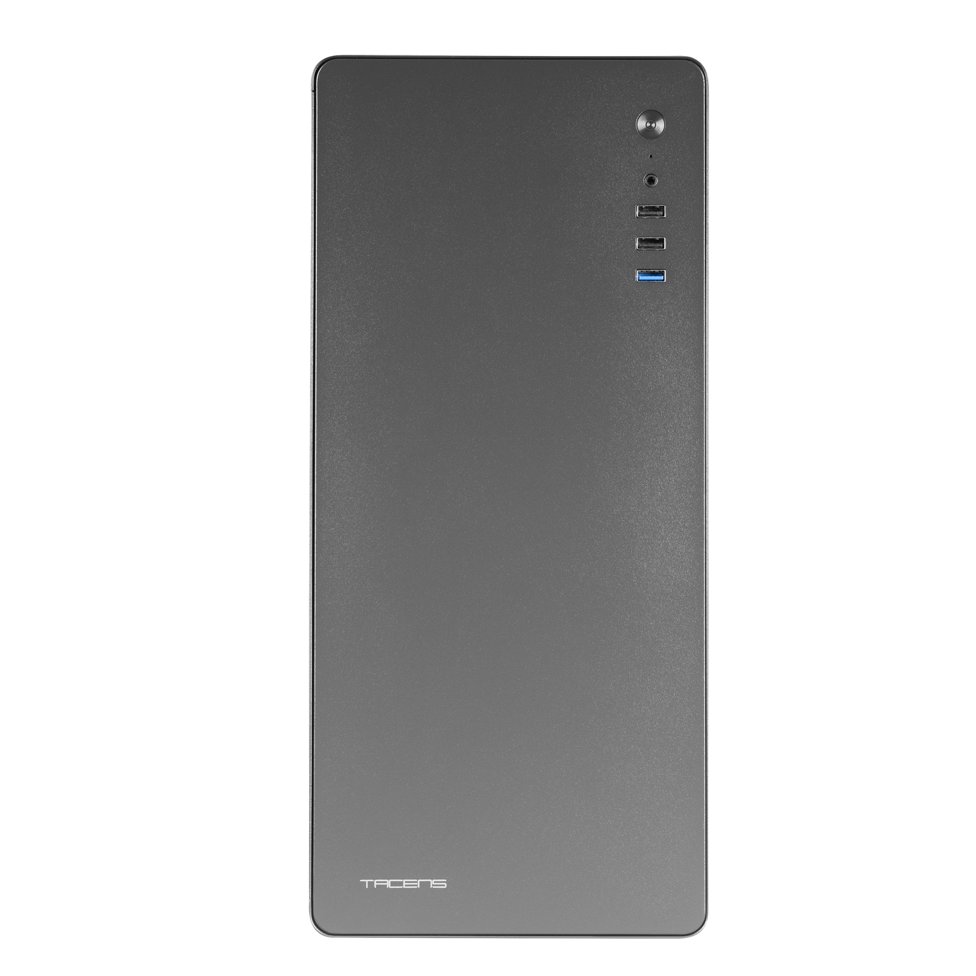 TACENS ENSIS, Caja PC ATX, Diseño Completamente Metálico, Estructura Robusta Ultrarresistente, Semitorre con Ventilador 120mm FDB Ultrasilencioso, US