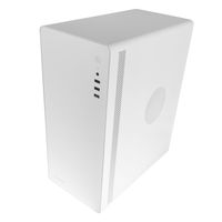 Miniatura 4 de TACENS  ENSIS, Caja PC ATX, Diseño Completamente Metálico, Estructura Robusta Ultrarresistente, Semitorre con Ventilador 120mm FDB Ultrasilencioso, US