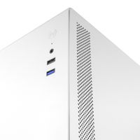 Miniatura 7 de TACENS  NOVAX, Caja PC Ultracompacta Micro-ATX, Diseño Totalmente Metálico Ultrarresistente, 1x Ventilador Trasero 80mm, Caja Minitorre con Amplia Cap