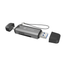LECTOR DE TARJETAS NATEC SCARAB 3 USB 3.1 GEN 1 USB-A + USB-C SD/MICRO SD