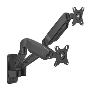 AISENS-Soporte-De-Pared-Pro-Contrapeso-Giratorio-E-Inclinable-Para-Monitor-tv-9kg--3-Pivotes--2-Brazos--De-17-32--Negro
