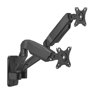 AISENS-Soporte-De-Pared-Pro-Contrapeso-Giratorio-E-Inclinable-Para-Monitor-tv-9kg--3-Pivotes--2-Brazos--De-17-32--Negro