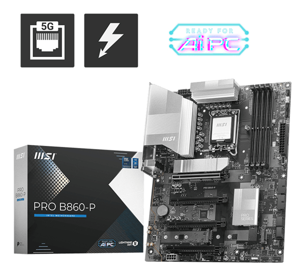 MSI Intel PRO B860-P LGA 1851 (Socket V1)