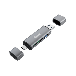 CARD READER EXTERNO CONCEPTORNIC USB 3.0 DOBLE CONEXION USB & USB-C OTG