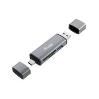 Miniatura 2 de CARD READER EXTERNO CONCEPTORNIC USB 3.0 DOBLE CONEXION USB & USB-C OTG