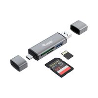 Miniatura 4 de CARD READER EXTERNO CONCEPTORNIC USB 3.0 DOBLE CONEXION USB & USB-C OTG