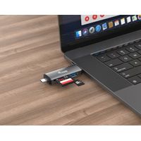 Miniatura 5 de CARD READER EXTERNO CONCEPTORNIC USB 3.0 DOBLE CONEXION USB & USB-C OTG