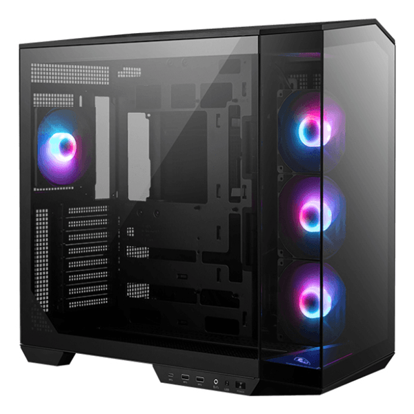 caja gaming msi mag pano 100r pz m-atx rgb black