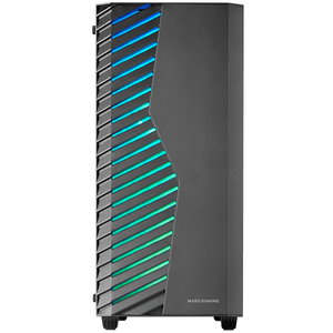CAJA ATX SEMITORRE GAMING MARS GAMING MCVOLT VENTANA CRISTAL TEMPLADO ARGB GPU 327-267mm 2x3.5 2x2.5