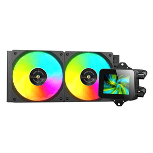 SISTEMA-DE-REFRIGERACION-LIQUIDA-MARS-GAMING-MLVISION240-NEGRO-2x120mm-ARGB-TPD-500W-PANTALLA-LCD