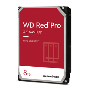 Disco Duro 8000GB 3.5"  WESTERN DIGITAL Red Pro  Red Pro Serial ATA