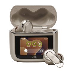 AURICULARES DE BOTON JBL TOUR PRO 3 LATTE BLUETOOTH