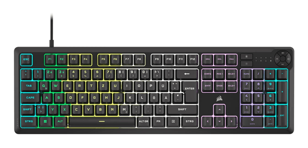 teclado corsair k55 core negro portugues ch-9226c65-pt