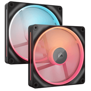 VENTILADOR CAJA CORSAIR LX-R RGB SERIES ICUE LINK LX140R RGB 140MM RGB FAN DUAL FAN KIT CO-9051052-WW