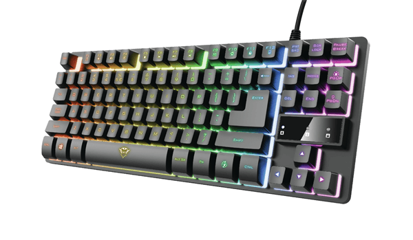 teclado trust gaming gxt833 thado