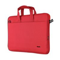 Miniatura 3 de MALETIN TRUST BOLOGNA ECO PARA PORTATILES HASTA 16" - COMPARTIMENTO PRINCIPAL ACOLCHADO - COLOR ROJO 24449