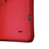 Miniatura 6 de MALETIN TRUST BOLOGNA ECO PARA PORTATILES HASTA 16" - COMPARTIMENTO PRINCIPAL ACOLCHADO - COLOR ROJO 24449