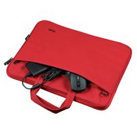 Miniatura 7 de MALETIN TRUST BOLOGNA ECO PARA PORTATILES HASTA 16" - COMPARTIMENTO PRINCIPAL ACOLCHADO - COLOR ROJO 24449