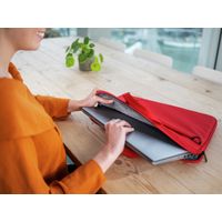 Miniatura 12 de MALETIN TRUST BOLOGNA ECO PARA PORTATILES HASTA 16" - COMPARTIMENTO PRINCIPAL ACOLCHADO - COLOR ROJO 24449
