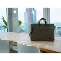 Miniatura 6 de MALETIN TRUST BOLOGNA ECO PARA PORTATILES HASTA 16" - COMPARTIMENTO PRINCIPAL ACOLCHADO - COLOR VERDE 24450