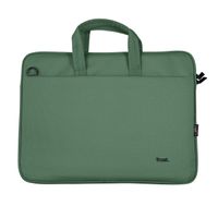 Miniatura 7 de MALETIN TRUST BOLOGNA ECO PARA PORTATILES HASTA 16" - COMPARTIMENTO PRINCIPAL ACOLCHADO - COLOR VERDE 24450