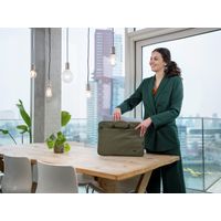 Miniatura 10 de MALETIN TRUST BOLOGNA ECO PARA PORTATILES HASTA 16" - COMPARTIMENTO PRINCIPAL ACOLCHADO - COLOR VERDE 24450