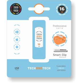 TECH-ONE-TECH-Pro-Smart-Clip-16-Gb-USB-2.0